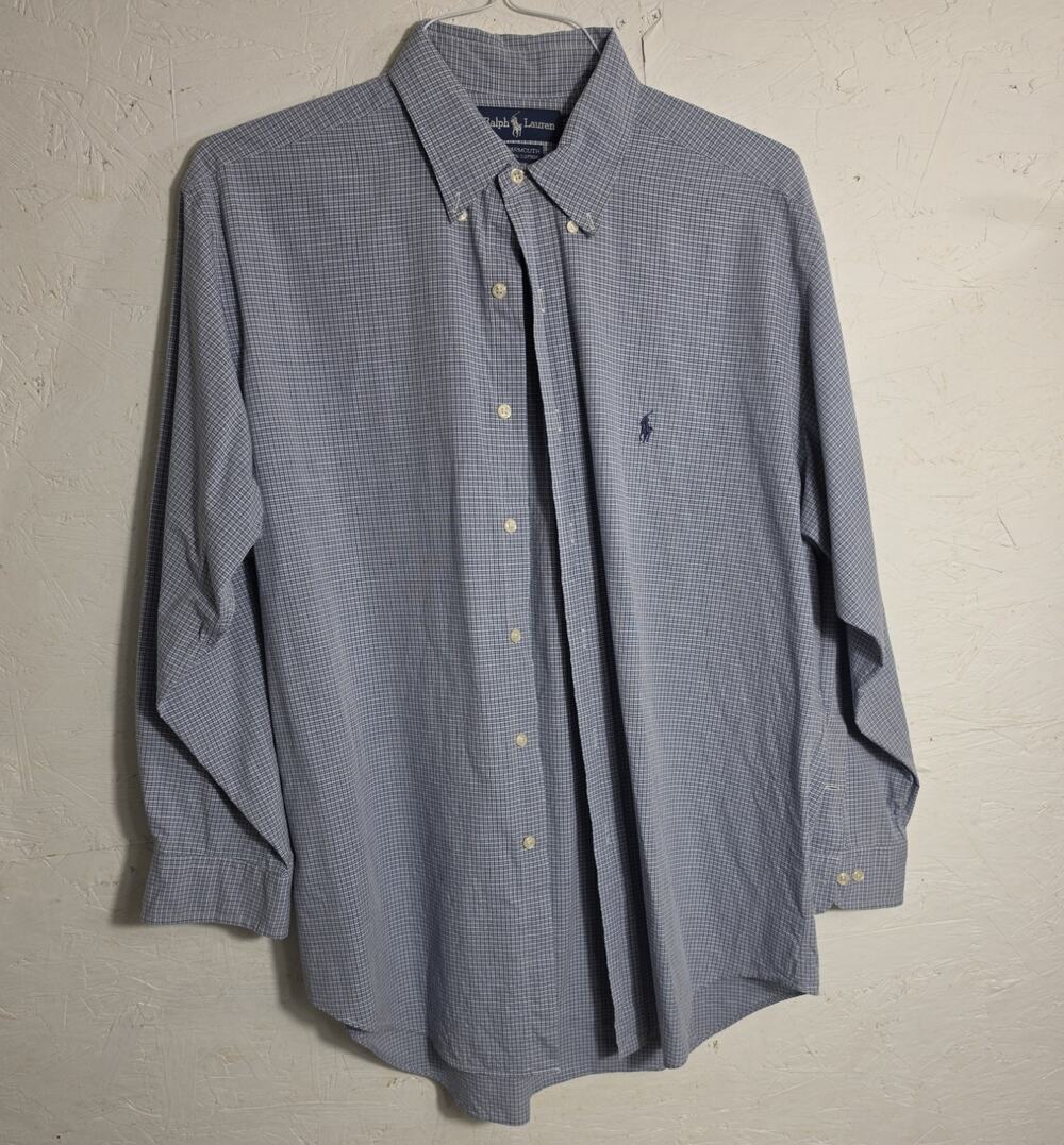 ralph lauren Dress shirt men Large 16 32-33